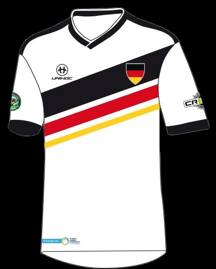 unihoc WFC Trikot Deutschland Weltmeisterschaft