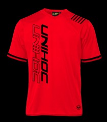 Unihoc Shirt Vendetta Schwarz/Rot