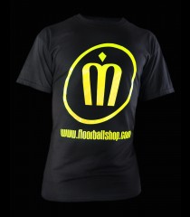 floorballshop.com T-Shirt Neon Line - Yellow