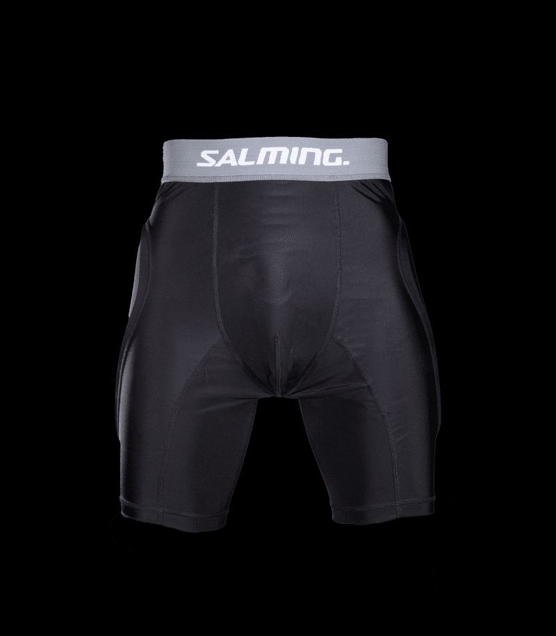 Salming Goalie Protective Shorts E-Series Schwarz