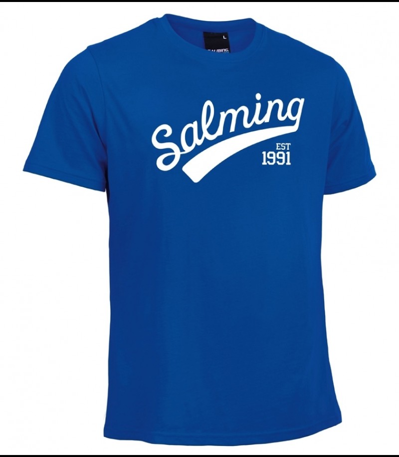Salming Logo Tee Blue