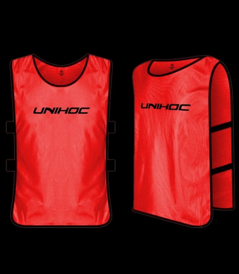 unihoc Trainingsweste Classic (Leibchen) rot