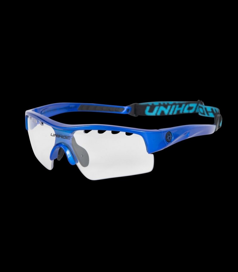 unihoc Sportbrille Victory Kids Blau/Schwarz