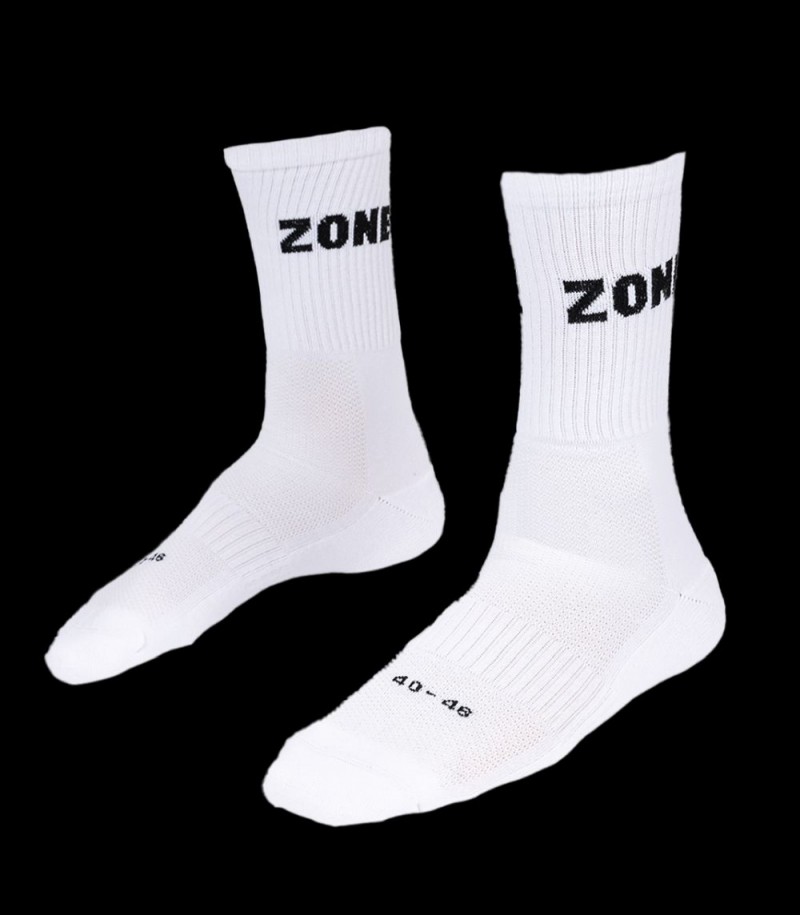 Zone Socken Club Weiss