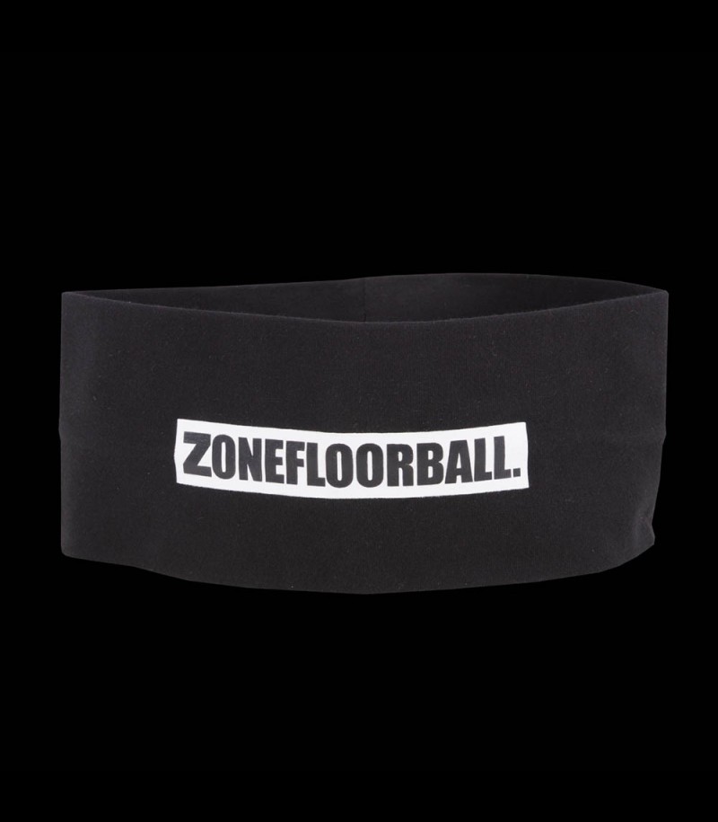 Zone Headband LOGO mid Schwarz