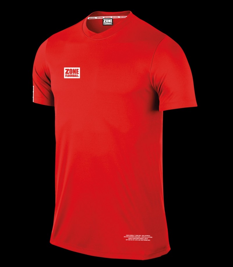 Zone T-Shirt Athlete Rot