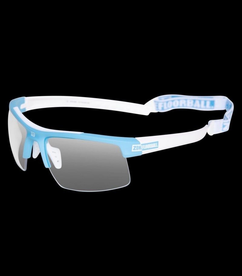 Zone Sportbrille Protector Junior Blau/Weiss