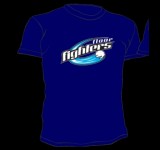 Floor Fighters T-Shirt Classic Blau