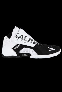Salming Slide 5 Floorball Goalie Schuh White/Black