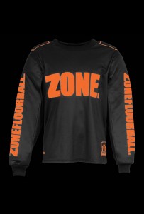 Zone Goaliepullover UPGRADE Super Wide Schwarz/Lava Orange