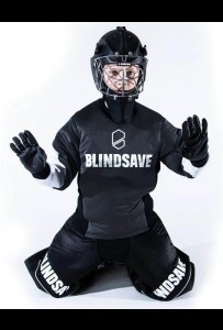 Blindsave Kids Goalie Jersey Schwarz mit Polsterung 