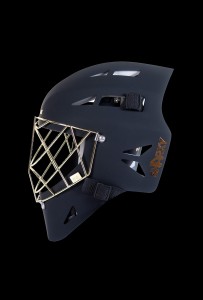 Blindsave Goalie Mask SHARKY X Schwarz/Gold