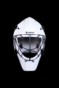 Blindsave Goalie Mask SHARKY Weiss