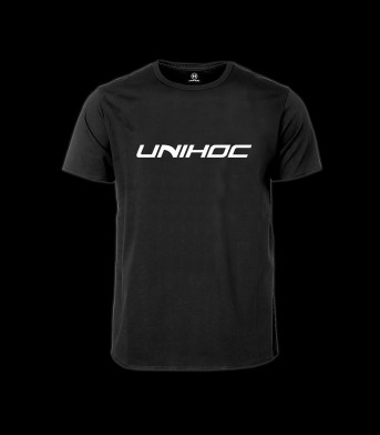 unihoc T-Shirt Classic Schwarz