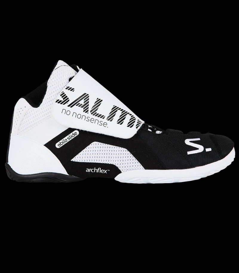 Salming Slide 5 Floorball Goalie Schuh White/Black