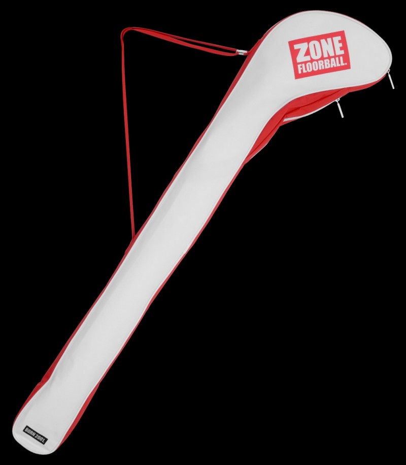 Zone Schlägertasche Almighty Senior Weiß/Rot