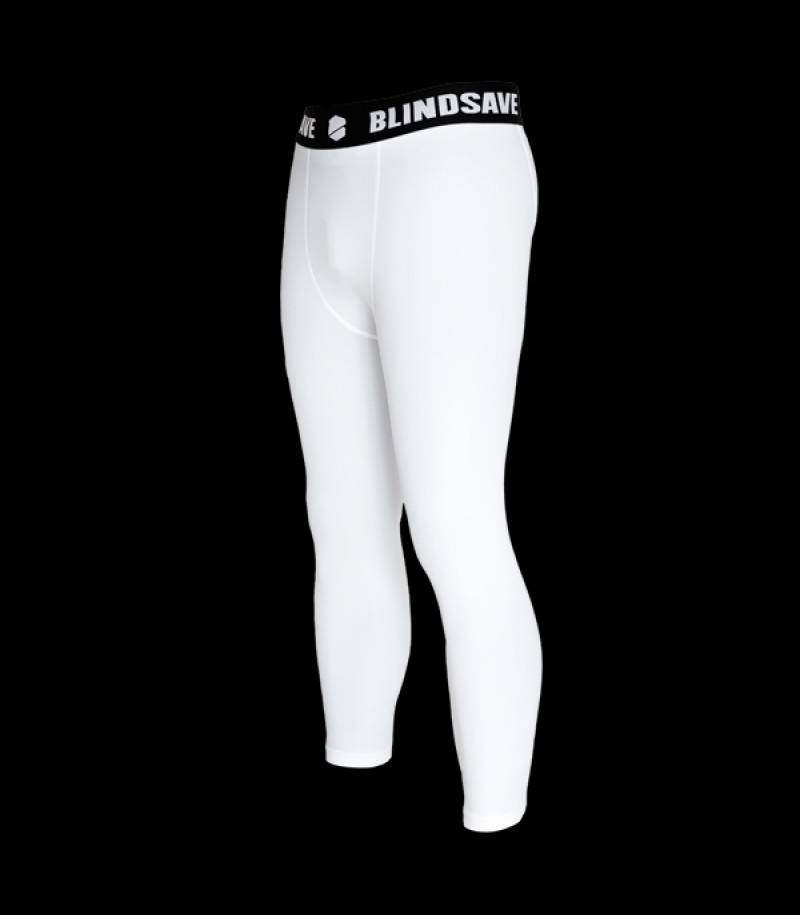 Blindsave Compression Tights Weiss