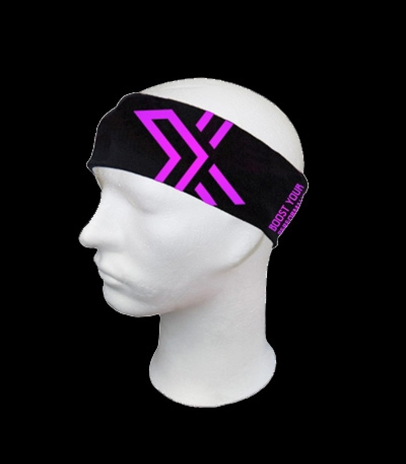 Oxdog Bright Headband Schwarz/Pink