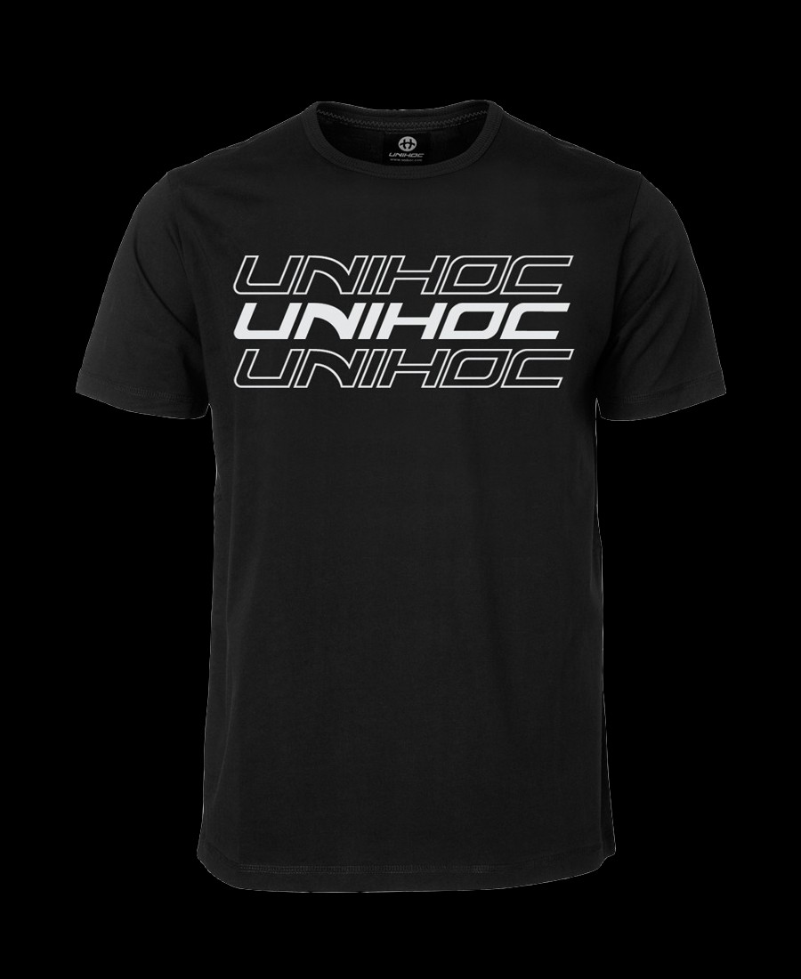 unihoc T-Shirt Triple - Black
