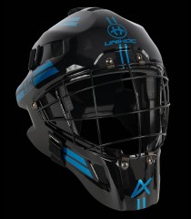 unihoc Goalie Mask Alpha 44 Black/Blue