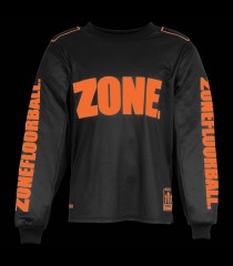 Zone Goalie Sweater UPGRADE Super Wide black/lava orange