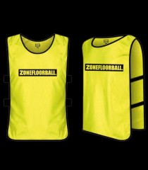 Zone Training Vest ZONEFLOORBALL neon yellow