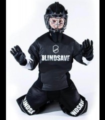 Blindsave Kids Padded Goalie Jersey Black