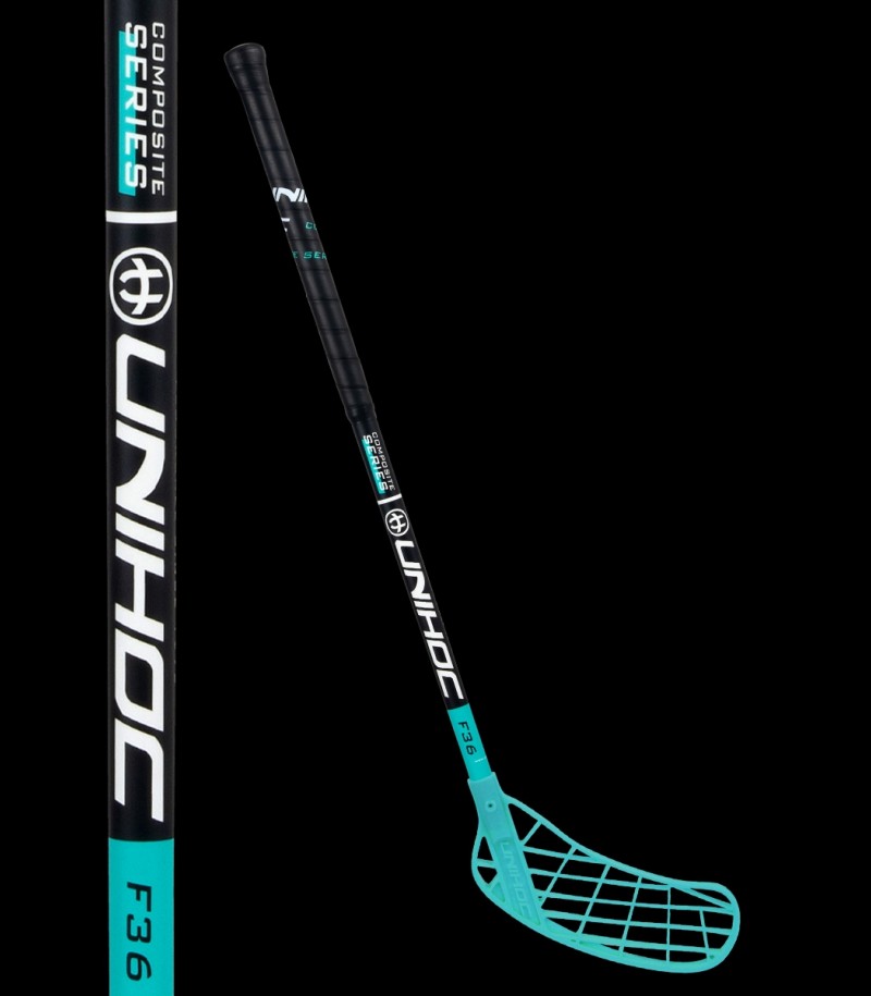 unihoc NINO Youngster 36 black/turquoise