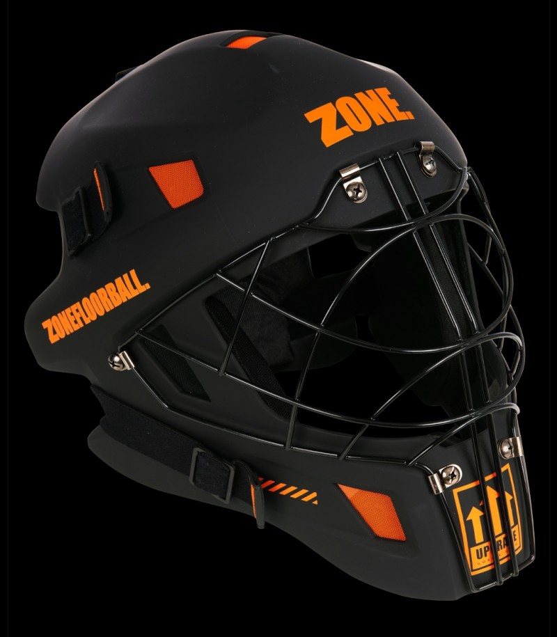Zone Goalie Mask Upgrade Cateye Cage Black/Lava