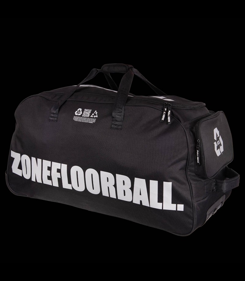Zone Sport bag FUTURE large with wheels black/silver