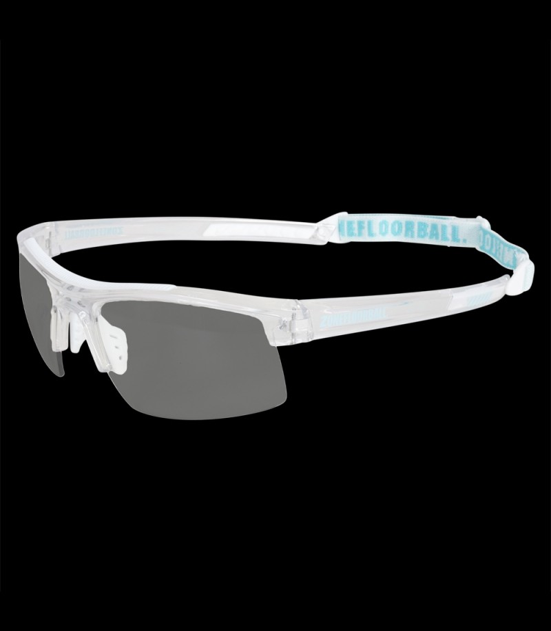Zone Sportbrille Protector Junior transparent/blue
