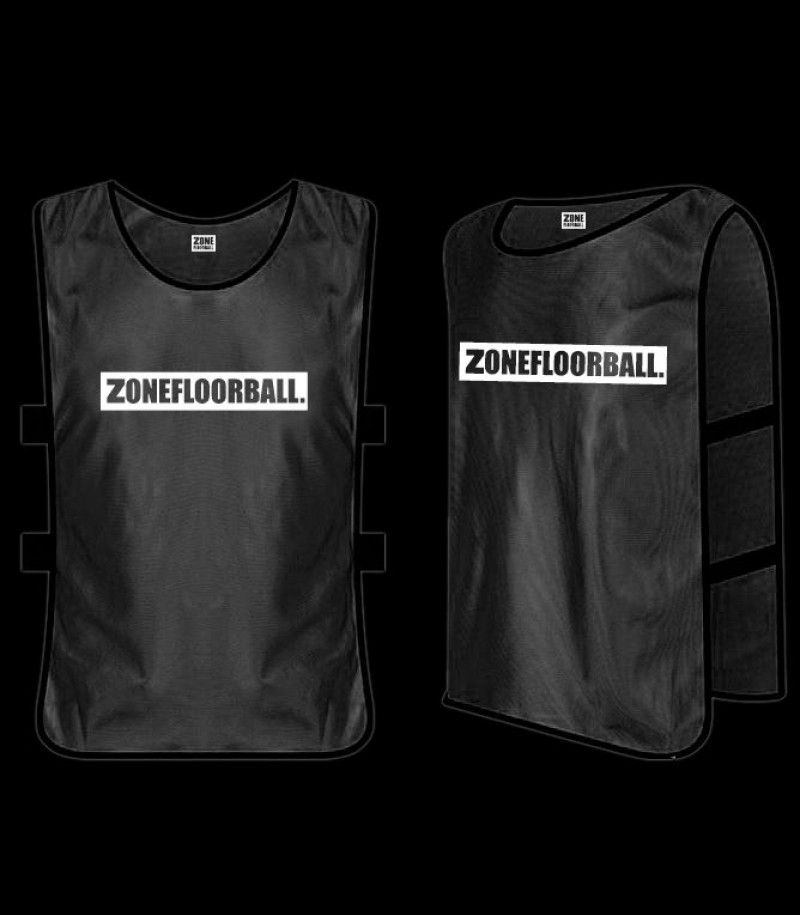 Zone Training Vest ZONEFLOORBALL Black