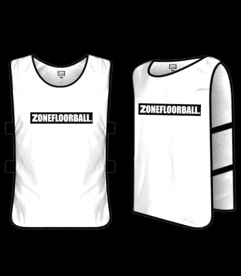 Zone Training Vest ZONEFLOORBALL White