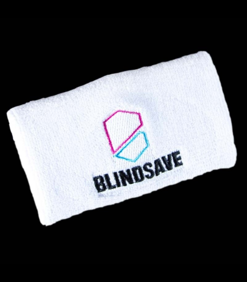 Blindsave Wristband White with Rebound Control