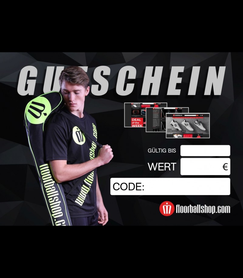 floorballshop.com Gutschein 200 Euro