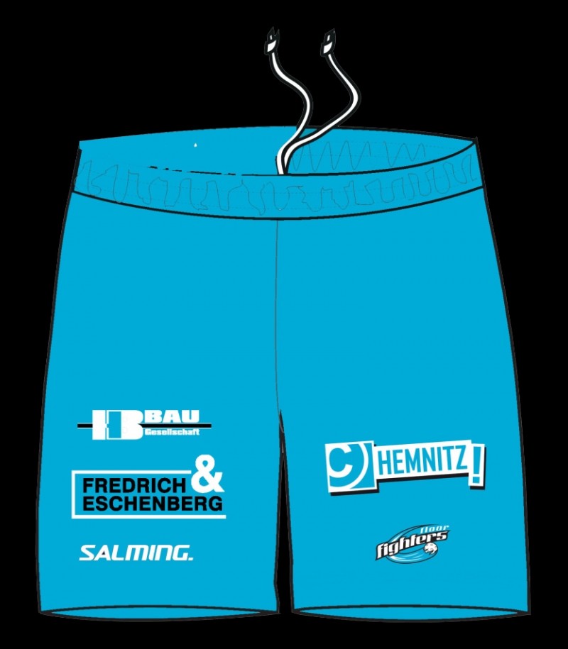 Salming Core Shorts FLOOR FIGHTERS Blue