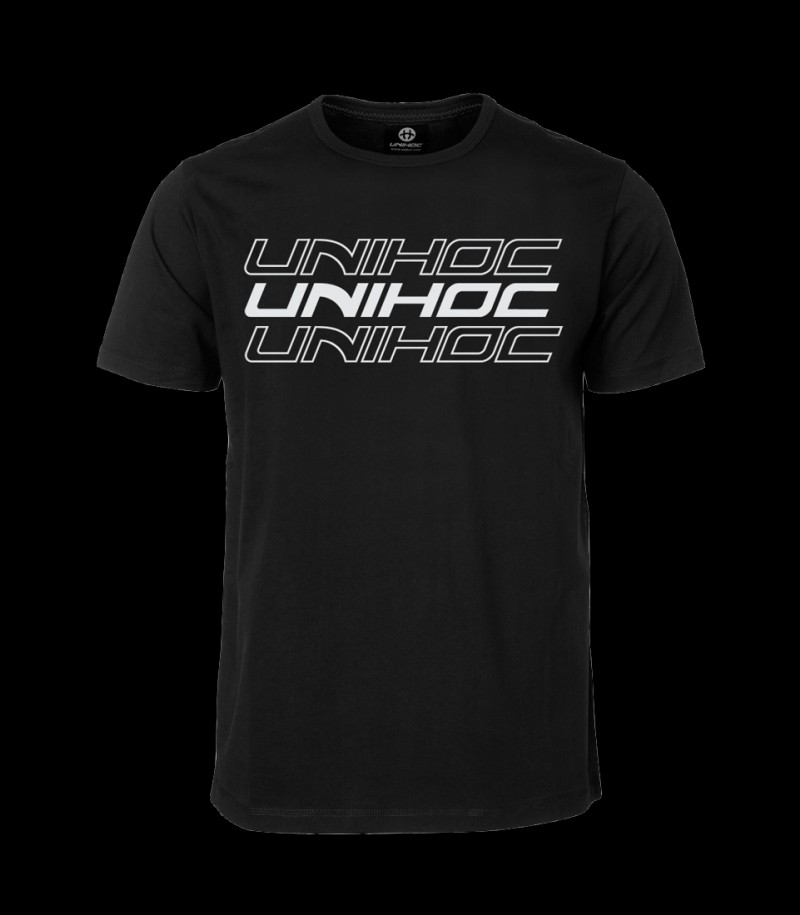 unihoc T-Shirt Triple - Black