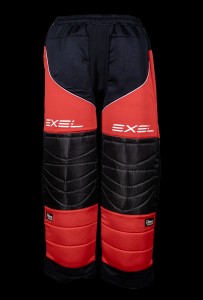 EXELGoalie Pants G STAR Black/Red
