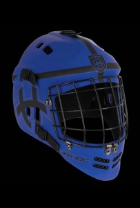 unihoc Goalie Mask Shield Blue/Black