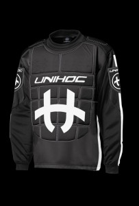 unihoc Goalie Sweater Shield Senior black/white
