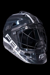 Fatpipe Goalie Mask Pro Junior Black/Silver