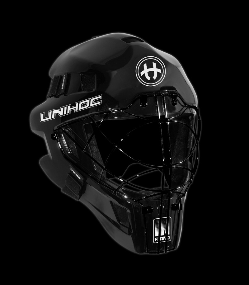 unihoc Goalie Mask Inferno 66 Black
