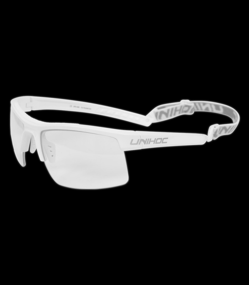 unihoc Eyewear Energy Senior White/Silver
