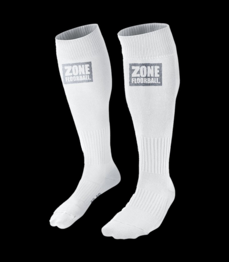 Zone Socks Athlete White