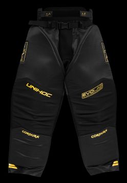 unihoc Goalie Pants ALPHA EVOLAB Black/Gold