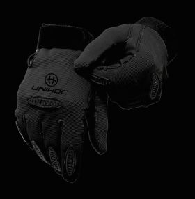 unihoc Torhüterhandschuhe BLACKOUT schwarz