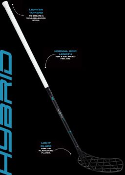 Zone AIR/ONE HYBRID Airlight 27 Raw/Blue