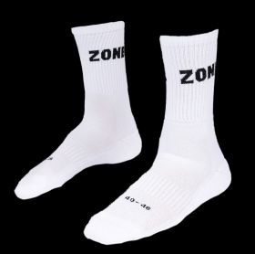 Zone Low Socks Club White
