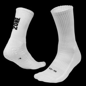 Zone Grip Socks Incredible White