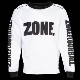 Zone Goalie Sweater UPGRADE Super Wide white/black